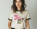 Am I the Drama? - Funny Frog Meme Beach Ringer T-Shirt