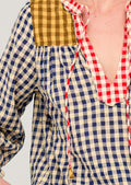 Fleetwood Cotton Gingham Blouse