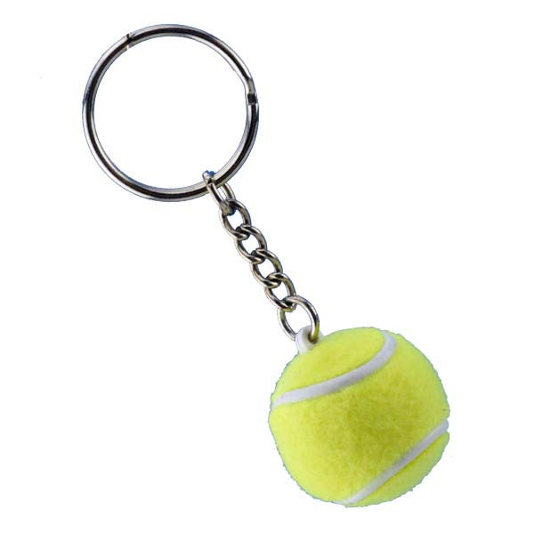 Tennis Ball Keychain