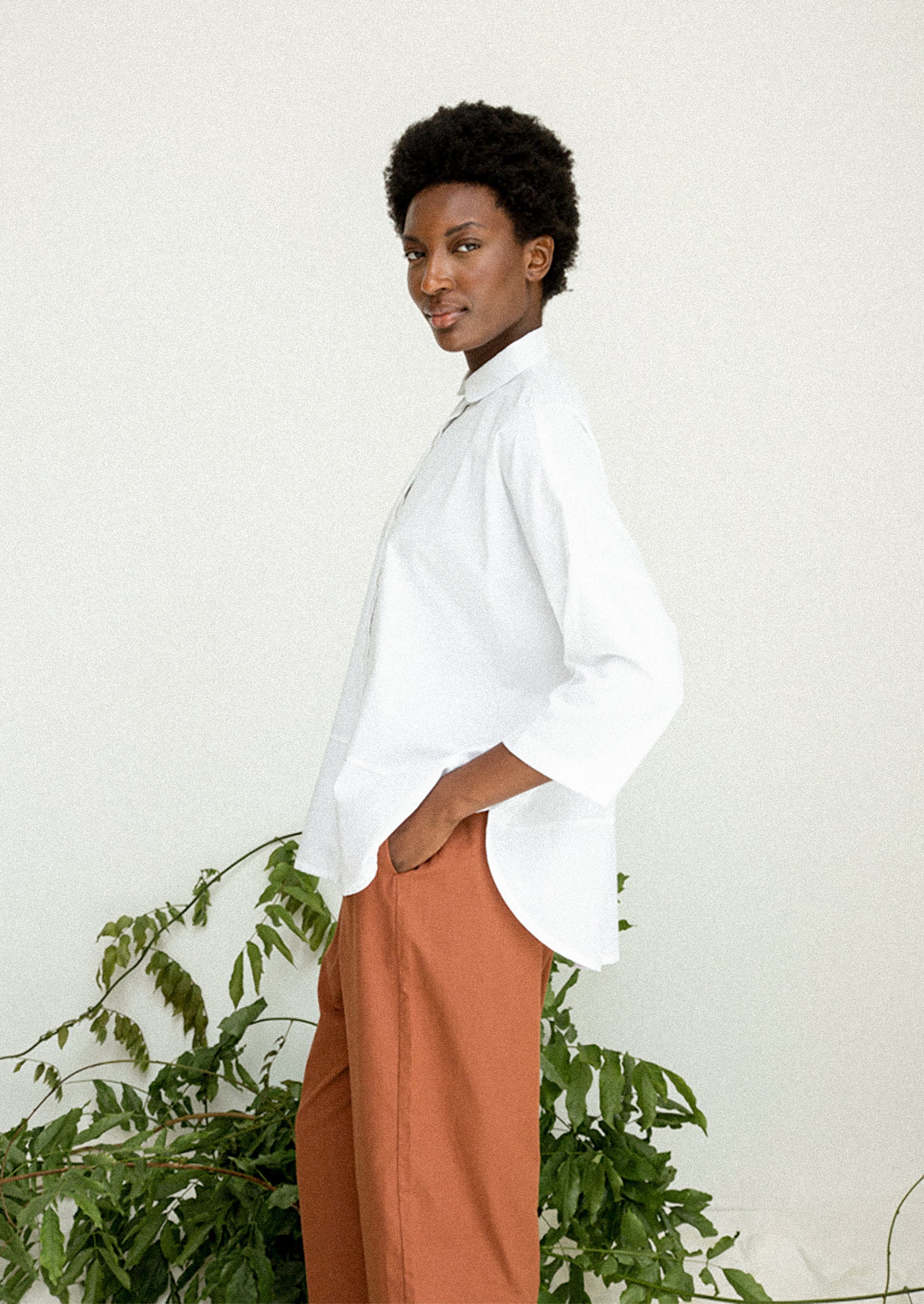 Lissie Paneled Cotton Shirt