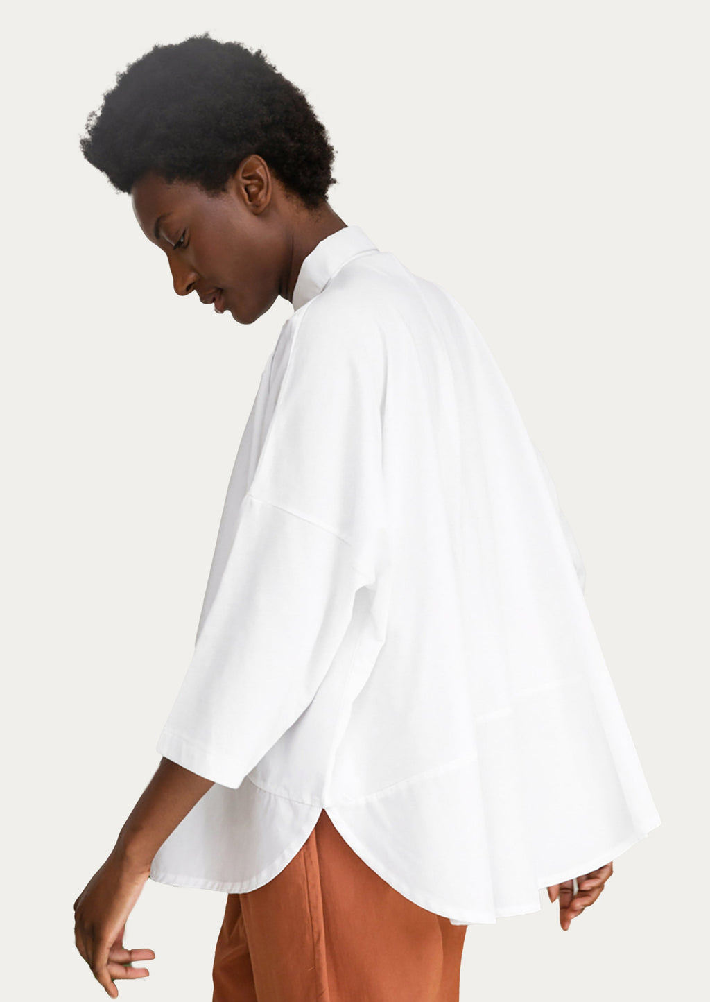 Lissie Paneled Cotton Shirt