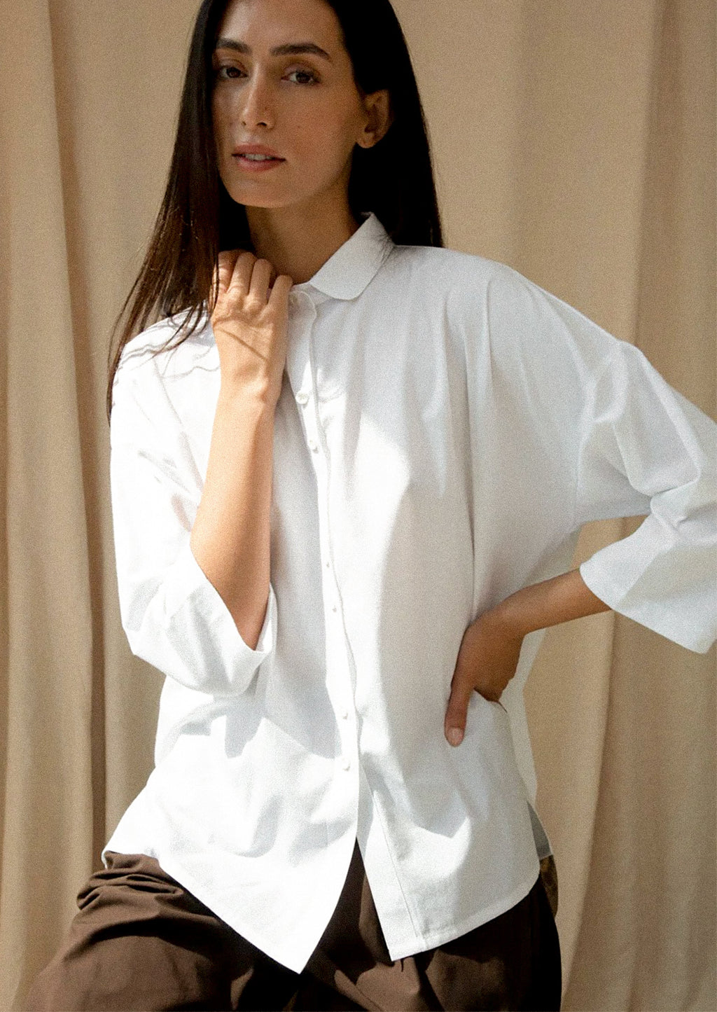 Reese Relaxed Cotton Shirt