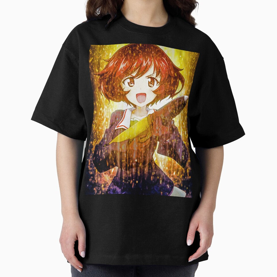 Yukari Akiyama Girls Und Panzer radiant anime energy golden atmosphere moment by Tokyonomad