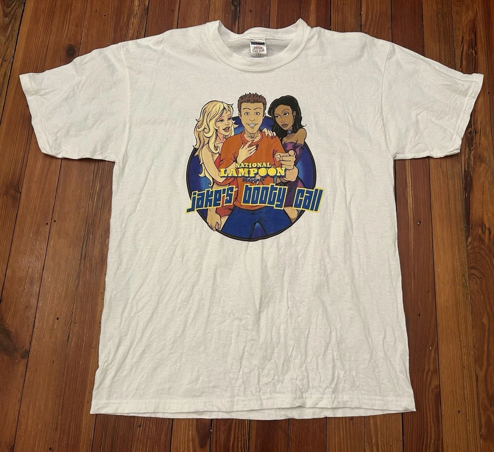 Vintage National Lampoon Jake’s Booty Call Shirt Large Movie Video Game Unisex T-shirt, Sweatshirt, Hoodie, Long Sleeve Tee